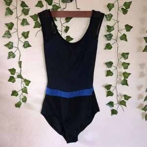 Cap sleeve leotard "Mariia"